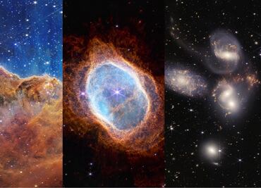 Ya puedes ver las otras imágenes a color de nuestro Universo, capturadas por el James Webb
