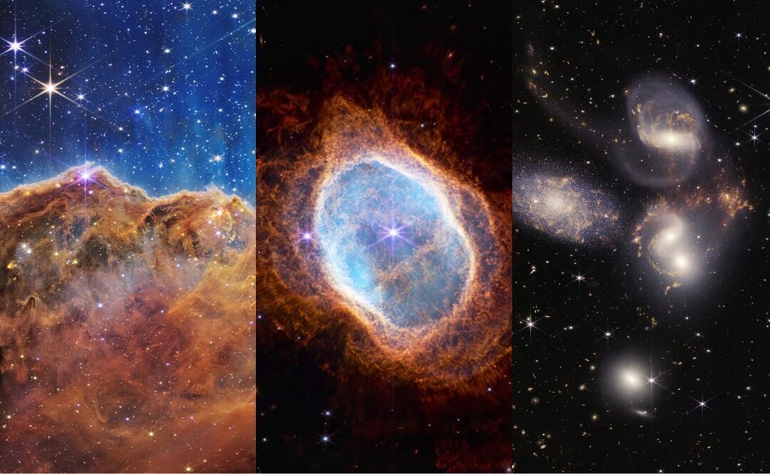 Ya puedes ver las otras imágenes a color de nuestro Universo, capturadas por el James Webb