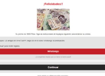 Alertan por fraude con cadena de WhatsApp con la que pueden robar tus datos