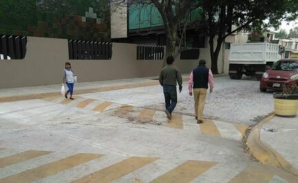 Quitan medidas de seguridad que pusieron vecinos en Tlalnepantla