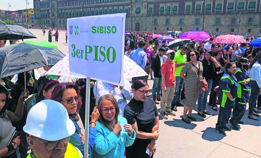 El gobierno analiza la fecha para el segundo simulacro, que normalmente se hace cada 19 de septiembre, Foto: Diego Simón/EL UNIVERSAL