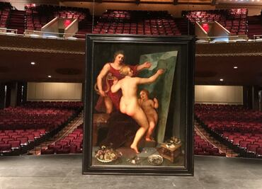 Teatro descubre una obra maestra en su almacén