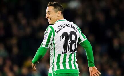 Andrés Guardado supera el Covid-19 y regresa con el Betis