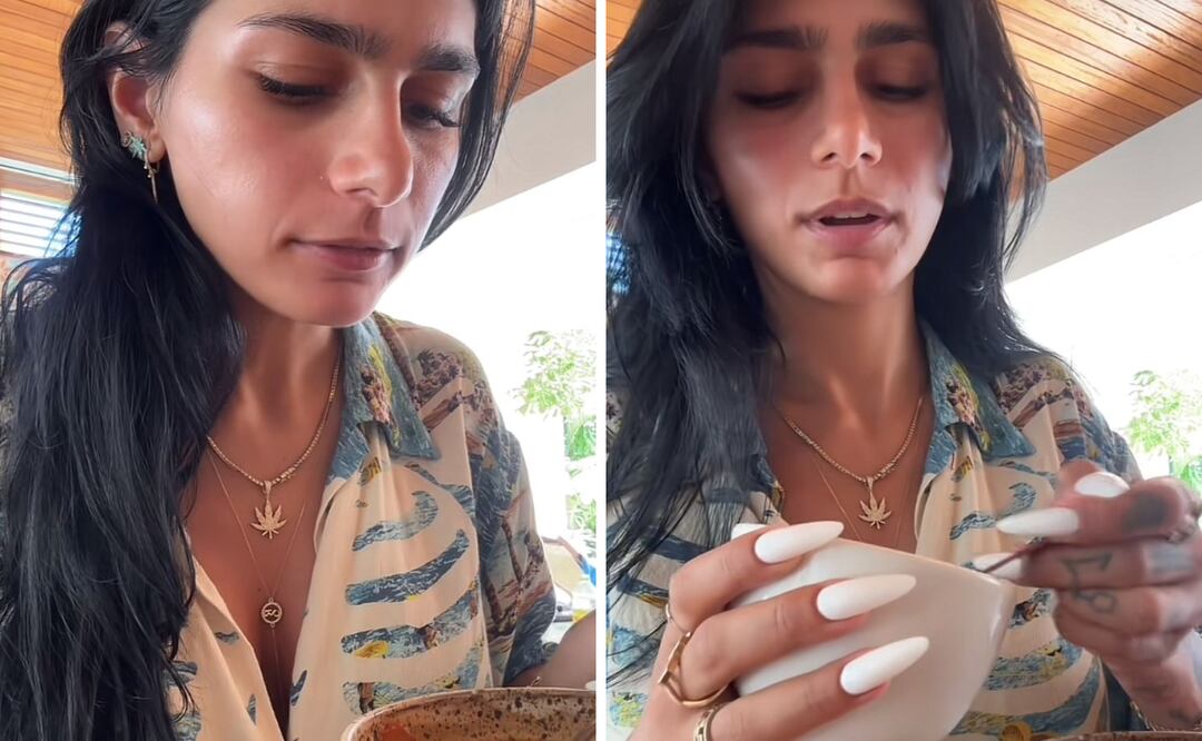 La publicación ha emocionado a sus seguidores y muestra una vez más el cariño de Mia por la cultura y la comida de México. Foto: Captura de pantalla