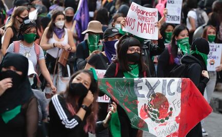 Así fue la marcha feminista por el #25N contra la violencia de género