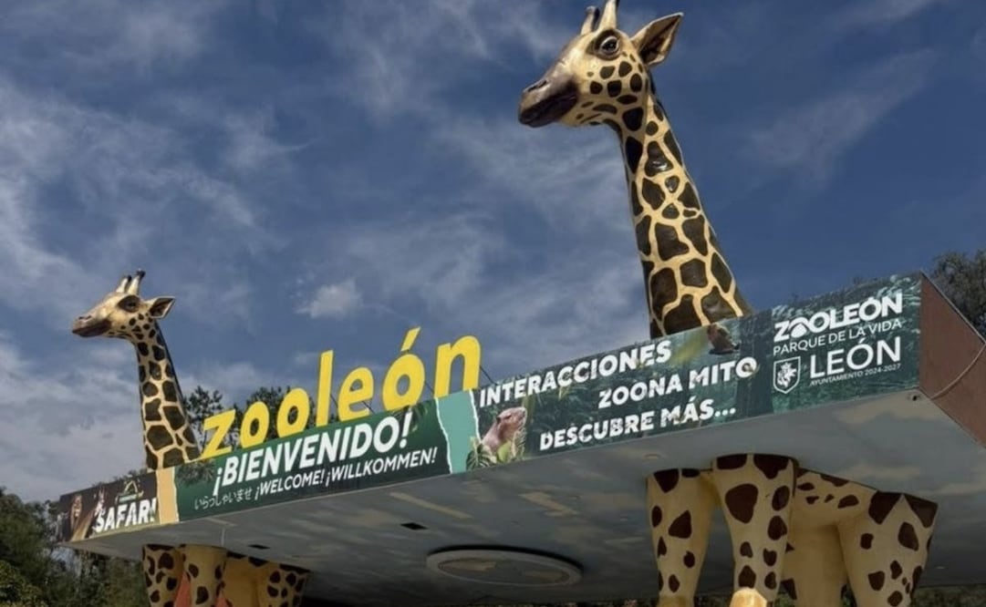 Zoológico de León cierra de forma temporal tras revisión de Profepa por muerte de varios animales en cautiverio (18/12/2025). Foto: Especial