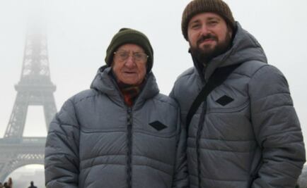 A los 97, abuelito viaja por el mundo con su nieto