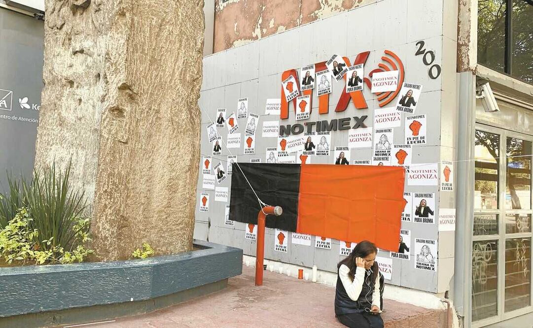 Notimex cumple 54 años y uno en paro