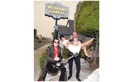 David Harbour, de "Stranger Things", se casa con la cantante Lily Allen