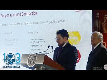 AMLO lanza programa para reducir en 55% deudas a beneficiarios del Infonavit