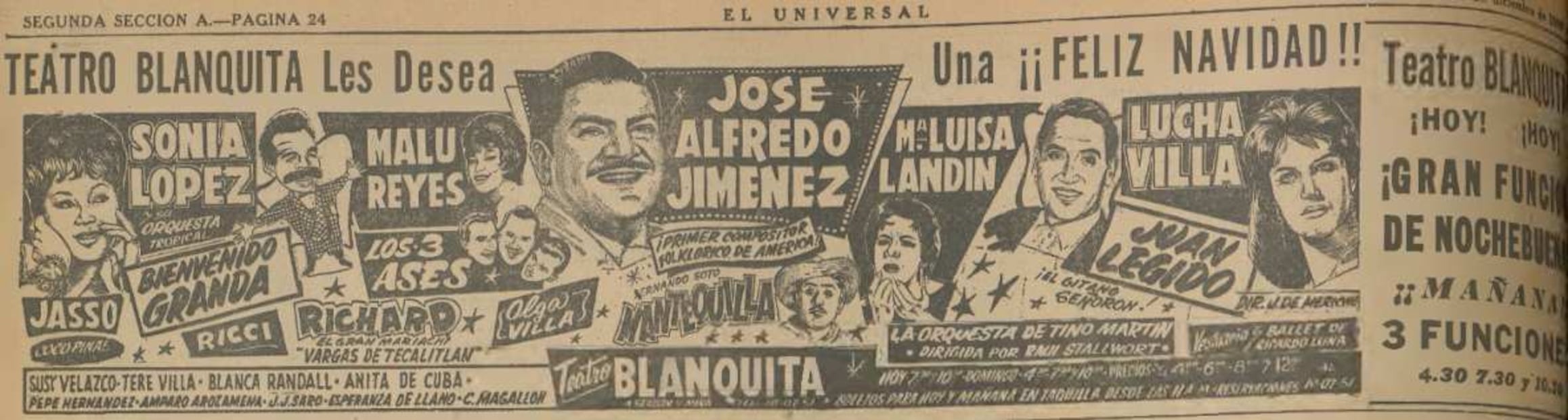 Hemeroteca EL UNIVERSAL, 1963.