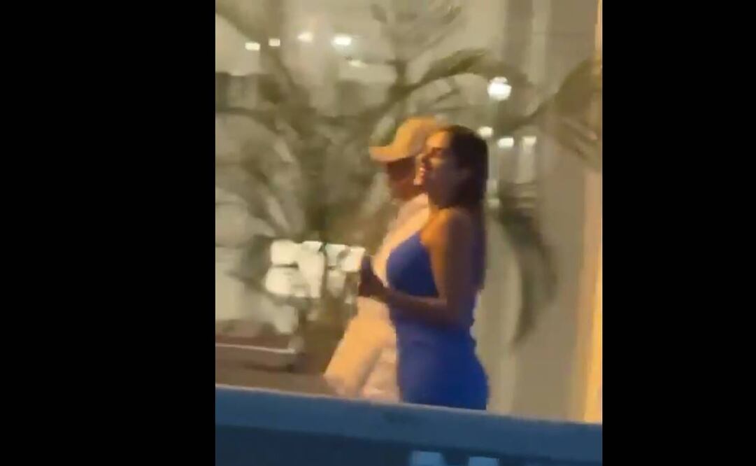 Usuarios que afirman que se trata de Petro han mostrado coincidencias en la ropa que lleva el hombre del video y la que usaba el mandatario cuando aterrizó en la capital panameña. Foto: Captura tomada de video