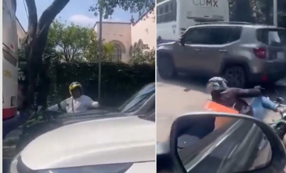 El video se volvió viral en redes sociales. Fotos: 'X'