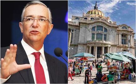 Salinas Pliego critica a vendedores ambulantes en Bellas Artes; “tenemos derecho a disfrutar de una caminata”