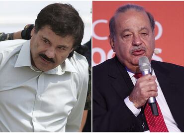"Chapo" y Slim, en listado de los más poderosos