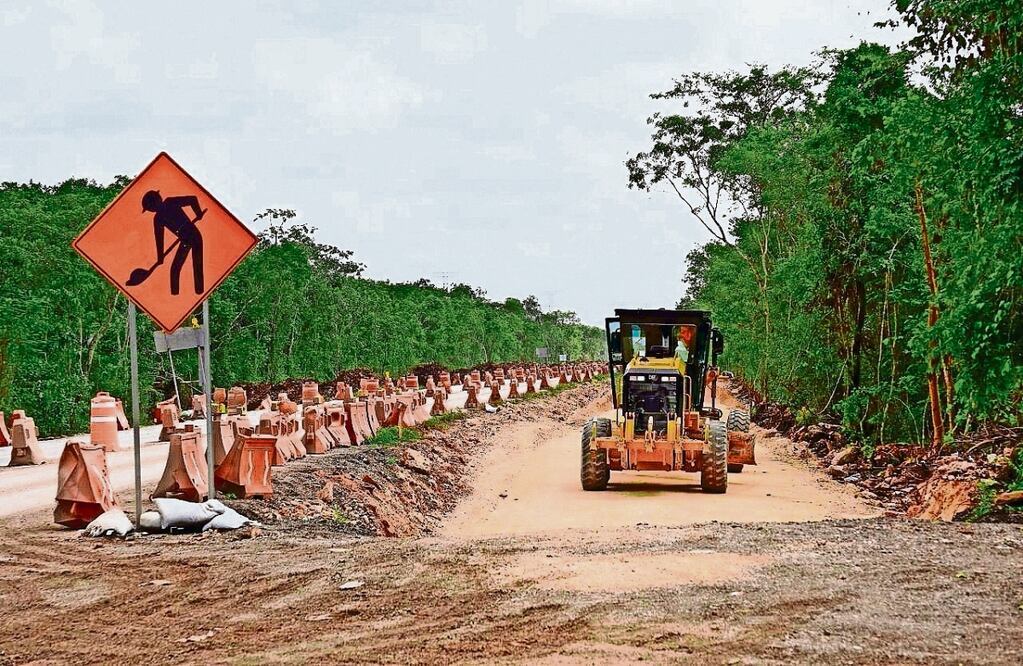 La obra civil tuvo un extraordinario 2023 debido al esfuerzo del gobierno para concluir sus proyectos insignia, destacan analistas. Archivo El Universal