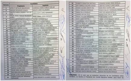 PRD presenta lista de 60 aspirantes a la Asamblea Constituyente