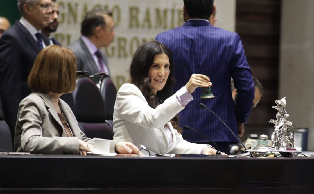 Kenia López Rabadán, presidenta de la Mesa Directiva de la Cámara de Diputados. Foto: Carlos Mejía / EL UNIVERSAL