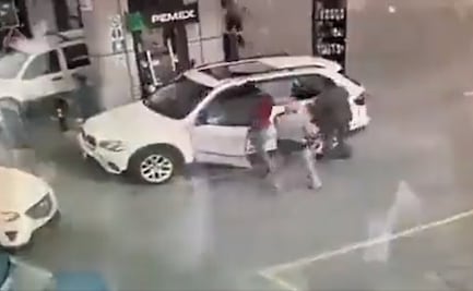 Video muestra momento en que sujetos armados secuestran a hombre en Guanajuato