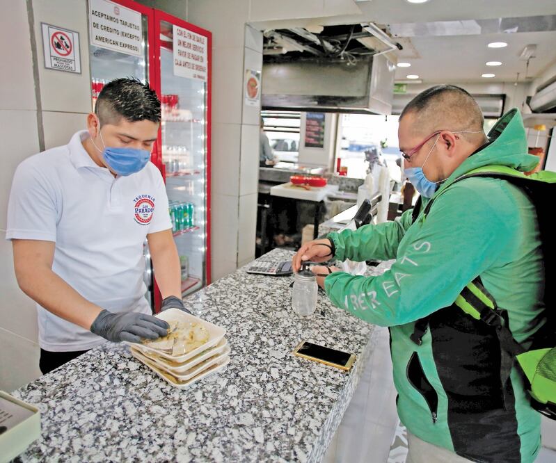 Se calcula que 8 millones de usuarios tiene Uber Eats en México. Foto: ARCHIVO EL UNIVERSAL