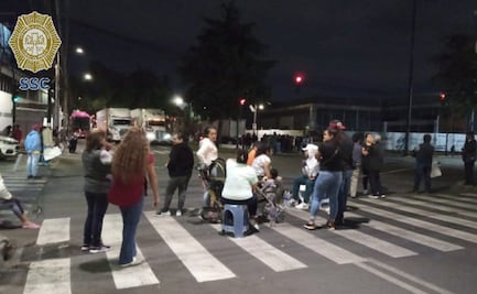 Bloquean Calzada de las Granjas en Azcapotzalco por falta de agua; motociclista hiere a 4 al intentar pasar