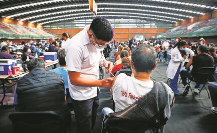 Vacunación masiva; van por 1 millón de rezagados