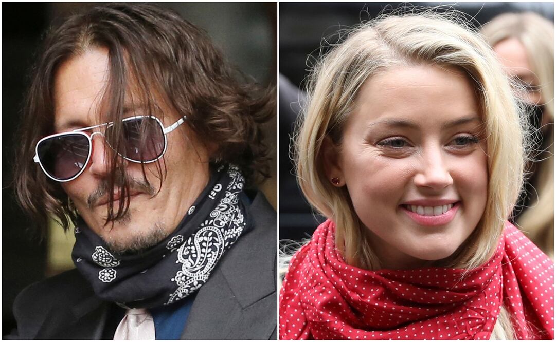 Johnny Depp y Amber Heard, del amor al odio. Foto: AFP