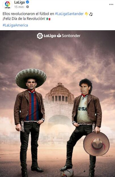 Equipos europeos conmemoran la Revolución Mexicana