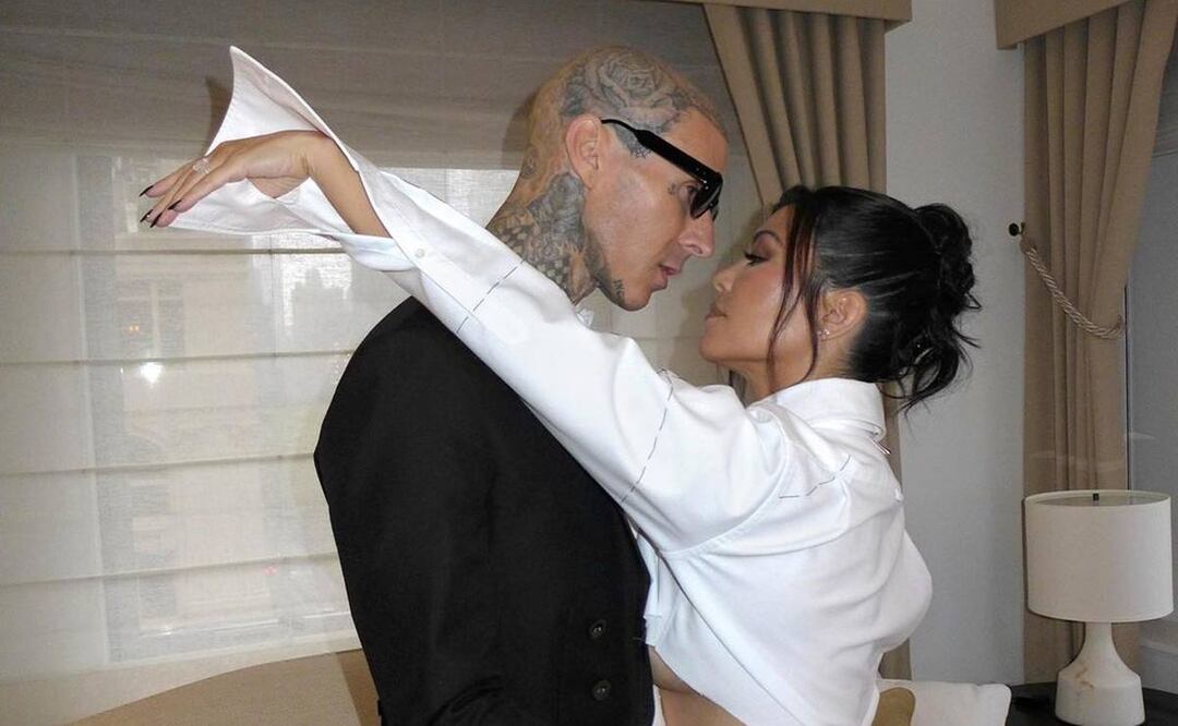 Kourtney Kardashian eligió un diseño de Dolce & Gabbana para su boda / Foto: Instagram @kourtneykardash