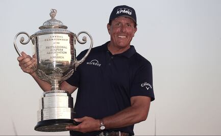 Phil Mickelson gana el PGA Championship; es el golfista de mayor edad en conseguirlo