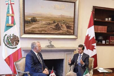 Refrenda EPN relación comercial con Québec
