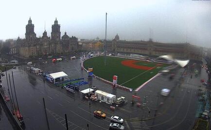 Reportan lluvia en 11 delegaciones del DF