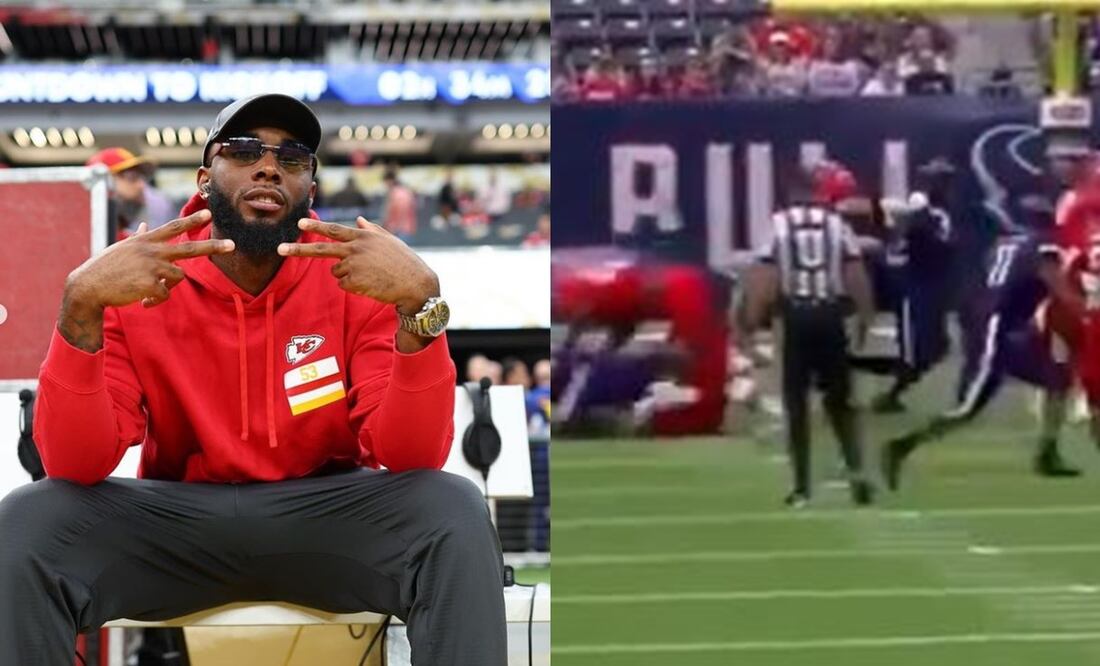 BJ Thompson con los Kansas City Chiefs - Foto: Especial