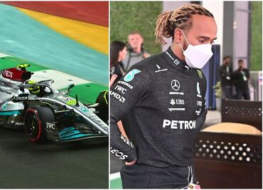 Lewis Hamilton quedó eliminado en la Q1 del Gran Premio de Arabia Saudita