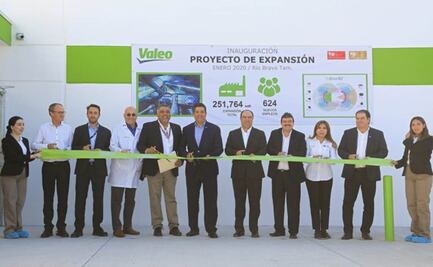 García Cabeza de Vaca pone en marcha ampliación de la planta Valeo en Matamoros