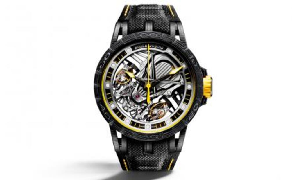 Roger Dubuis y Lamborghini rugen con dos Excalibur de corazón racing