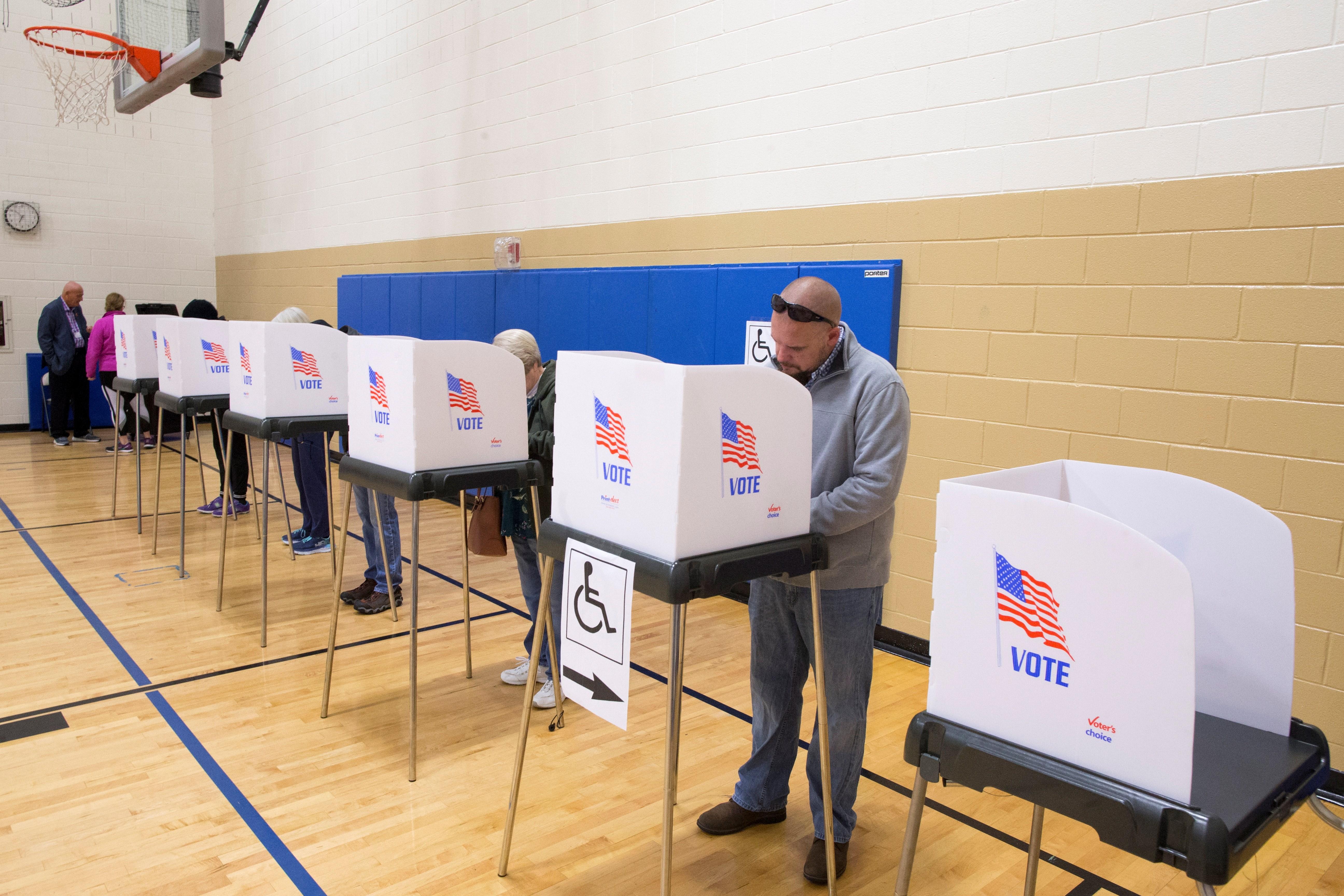 Votantes estadounidenses. Foto: EFE