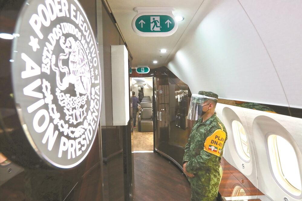 La operación y el resguardo del avión presidencial ha costado al Estado mexicano alrededor de 500 millones de pesos de 2016 a 2020. FOTOS: BERENICE FREGOSO. EL UNIVERSAL