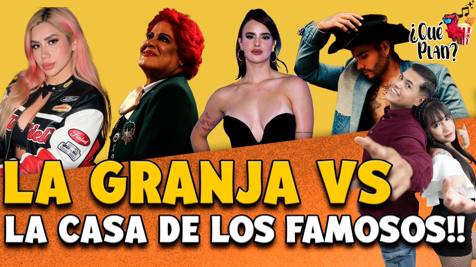 LA GRANJA DEVORÓ A LA CASA DE LOS FAMOSOS? 😱|Gala Montes, Niurka vs Manelyk y José Madero