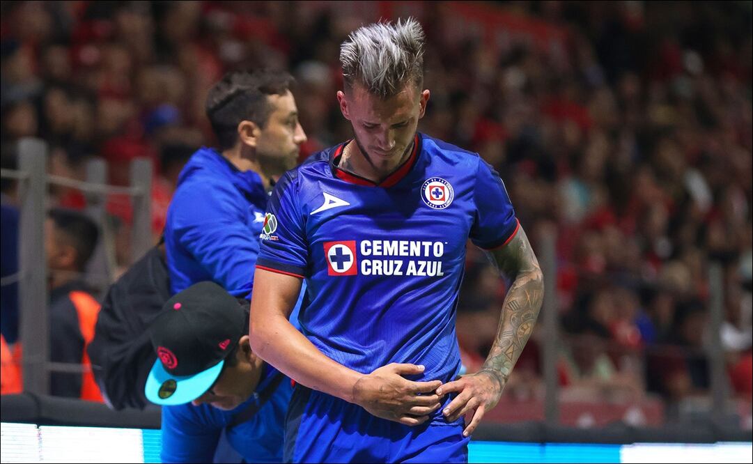 Cruz Azul descartó una fractura en Gonzalo Piovi - Foto: Imago7