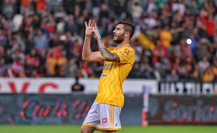  André-Pierre Gignac anotó su gol número 100 con Tigres