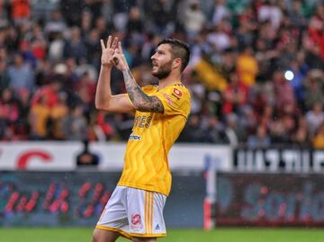 André-Pierre Gignac anotó su gol número 100 con Tigres