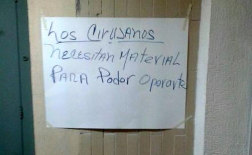 Por falta de insumos, se van a paro en hospital de Tlalnepantla