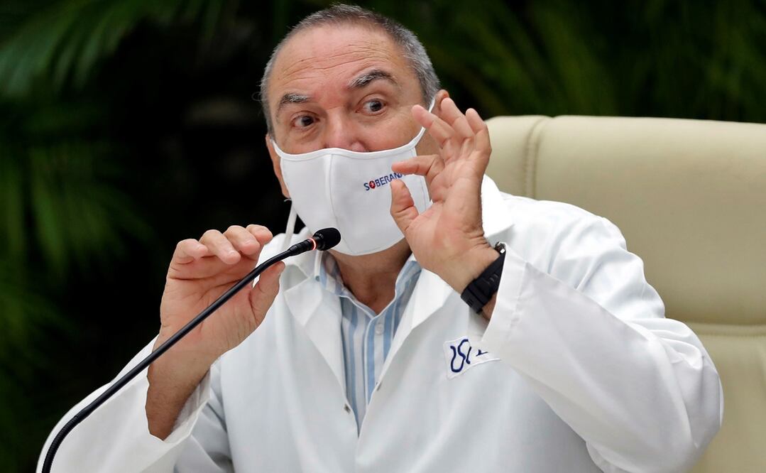 Vicente Vérez, director del Instituto Finlay de Vacunas. Foto: EFE