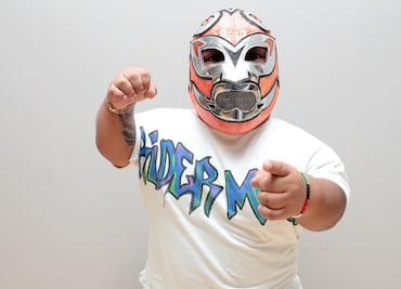 Microman, el luchador que no ve a su estatura como una adversidad