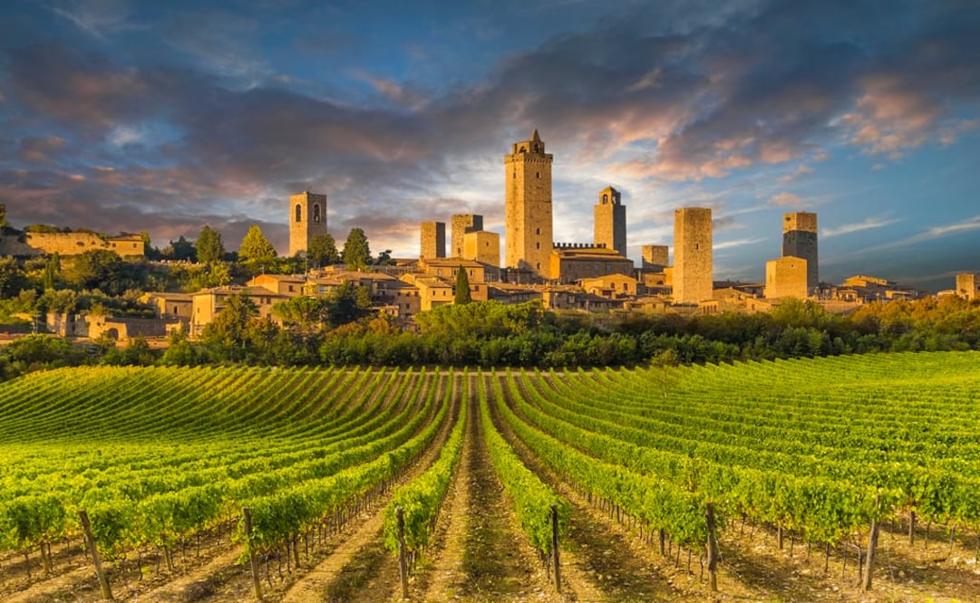 La villa amurallada de San Gimignano es Patrimonio de la Humanidad. (Foto: iStock)