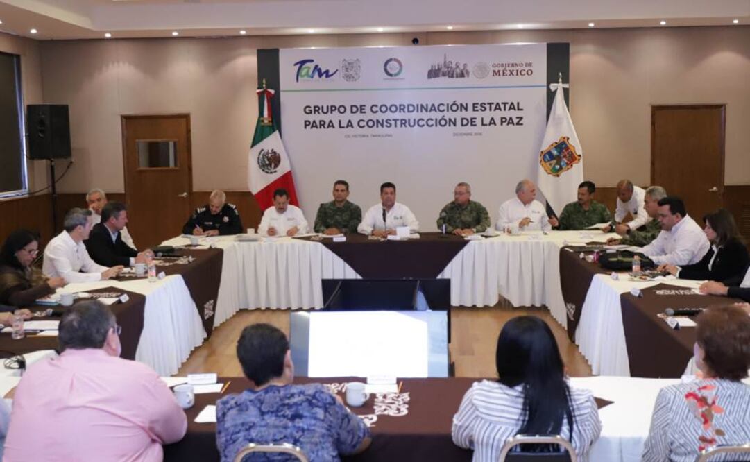 Instalan el Grupo de Coordinación para la Paz en Tamaulipas