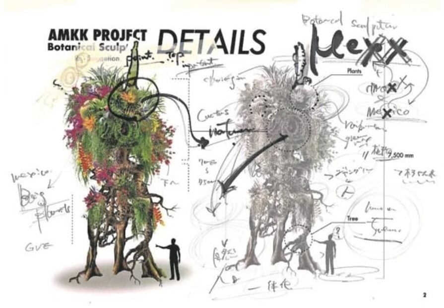 Azuma Makoto, el creador de la escultura botánica, expone en México