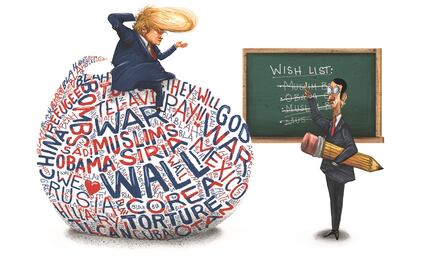 100 días de fracasos de Trump