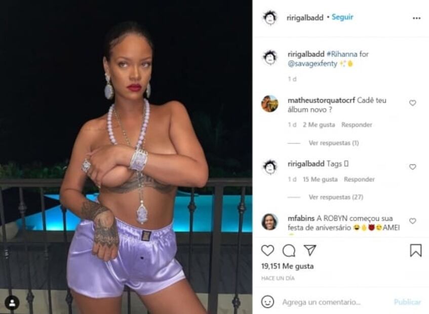 Foto topless de Rihanna indigna a comunidad de la India 